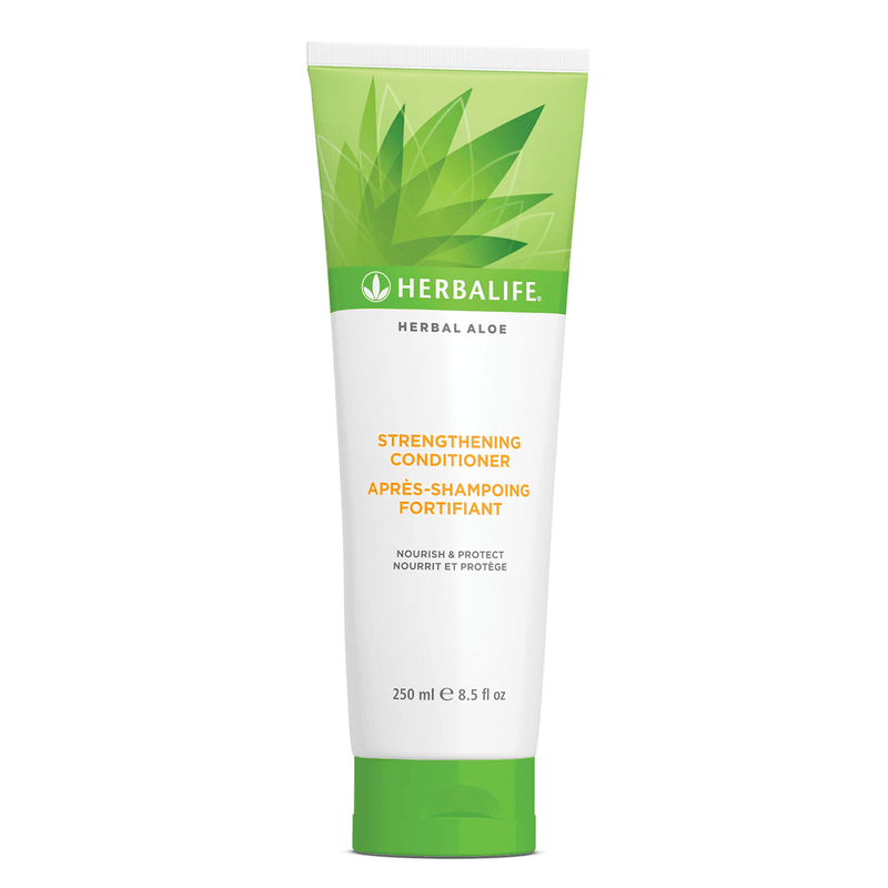 Herbal Aloe Kräftigender Conditioner 250 ml von Herbalife - stärkt und revitalisiert das Haar für seidigen Glanz.