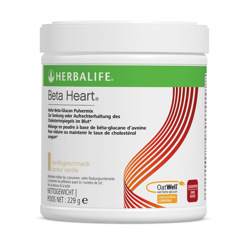 Beta Heart Vanille Hafer-Beta-Glucan Pulvermix 229 g mit Vanillegeschmack zur Cholesterinsenkung