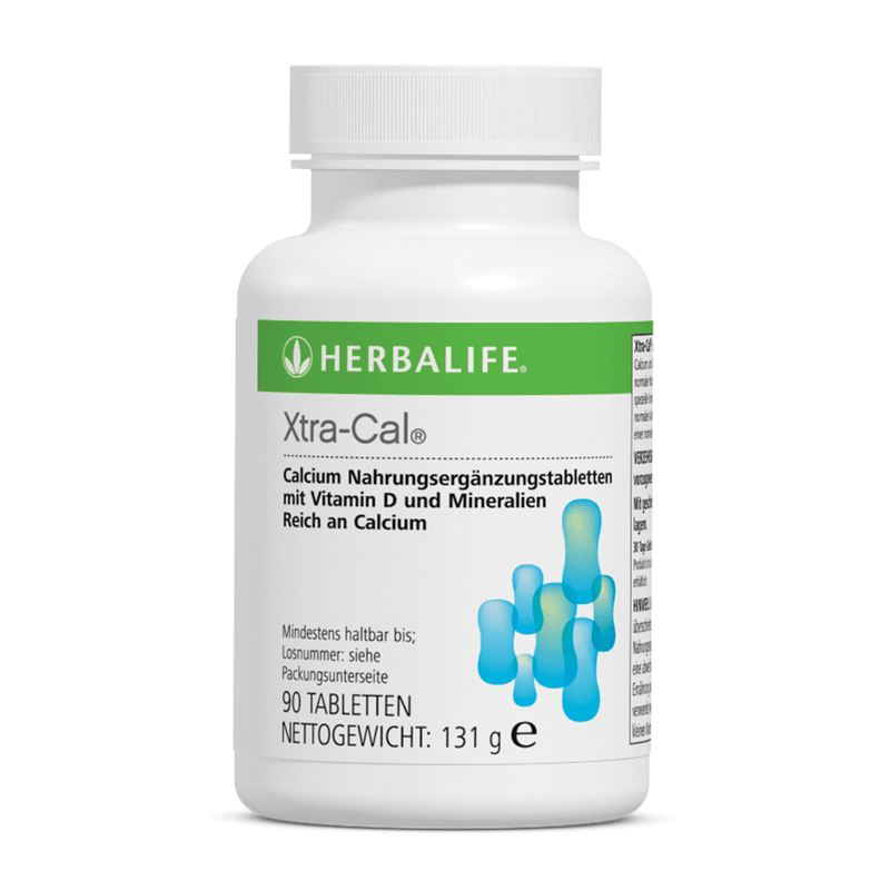 Xtra-Cal® 90 Tabletten Nahrungsergänzungsmittel mit Calcium und Vitamin D zur Unterstützung von Knochen und Zähnen