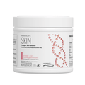 Herbalife SKIN Kollagen-Hautbooster Ernährung für deine Haut Erdbeer in weißer Dose mit Erdbeer- und Zitronengeschmack.